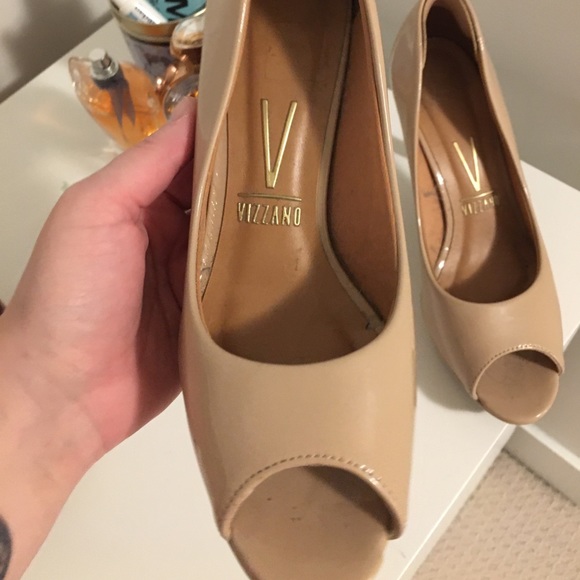 Vizzano Nude Peep Toe - Picture 3 of 7